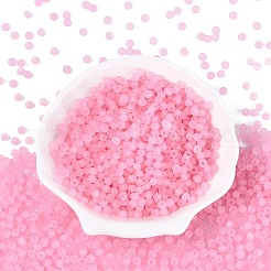 FGB Frosted Transparent Glass Seed Beads&nbsp;SEED-N013-04A-05