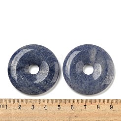 Dyed & Heated Natural Blue Aventurine Pendants&nbsp;G-G132-02A-02