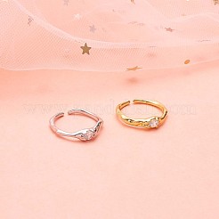 925 Sterling Silver Open Cuff Ring&nbsp;JR890B