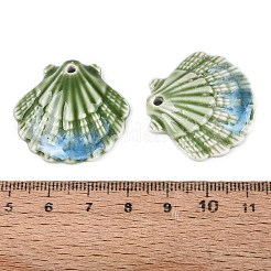 Vintage Handmade Porcelain Pendants&nbsp;PORC-N013-21-05