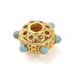 Dyed Synthetic Turquoise Beads&nbsp;KK-B158-04G-03