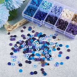 1770Pcs Polymer Clay Beads DIY Jewelry Making Finding Kit&nbsp;DIY-SZ0006-51A