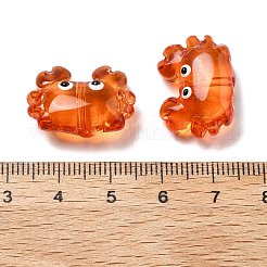 Transparent Glass Enamel Beads&nbsp;LAMP-V001-08I