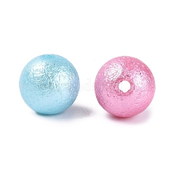 Textured Opaque Acrylic Beads&nbsp;OACR-N160-01B