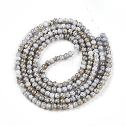 Baking Paint Glass Beads&nbsp;X1-DGLA-N003-4mm-B01