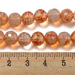 Baking Paint Glass Bead Strands&nbsp;GLAA-G116-02A