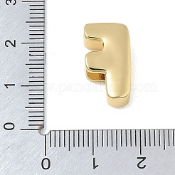 Brass Slide Charms&nbsp;KK-D289-67G-F