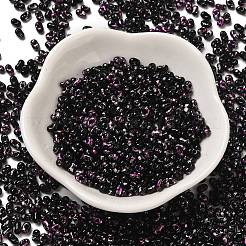 Spray Painted Glass Seed Beads&nbsp;SEED-F005-08A-04