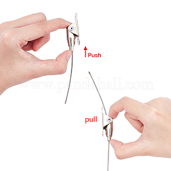 Stainless Steel Adjustable Wall Hooks&nbsp;AJEW-WH0018-88P