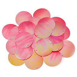 150Pcs Rainbow Iridescent PVC Paillette/Sequin Links&nbsp;FIND-TA0008-10D