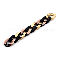 Handmade CCB Plastic Curb Chains&nbsp;AJEW-JB00724-02