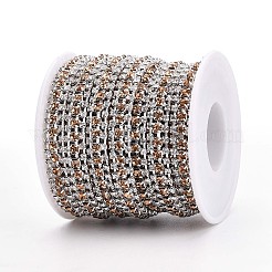 Iron Rhinestone Cup Chains&nbsp;CH-T006-04S-09