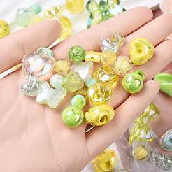 60G 2 Colors Acrylic Beads&nbsp;MACR-YW0003-36B