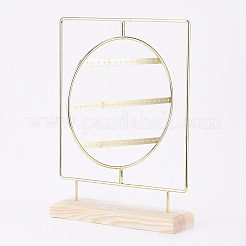 Rotating Iron 3-Tier Earring Display Stand&nbsp;EDIS-E025-01