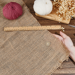 Rectangle Jute Fabric&nbsp;DIY-WH0308-647
