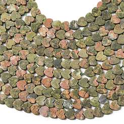 Natural Unakite Beads Strands&nbsp;G-A272-A01-11