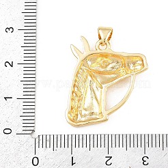 Brass Pendants&nbsp;KK-C159-02G