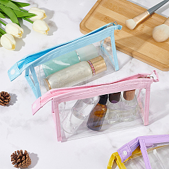 4Pcs 4 Colors Plastic Makeup Storage Bag&nbsp;ABAG-AN0001-02