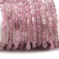Natural Madagascar Rose Quartz Beads Strands&nbsp;G-Z159-A01