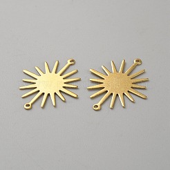 Brass Connector Charms&nbsp;KK-WH0062-128C