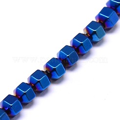 Electroplate Non-magnetic Synthetic Hematite Beads Strands&nbsp;G-I095-M