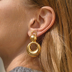 304 Stainless Steel Stud Earrings for Women&nbsp;RQ1515