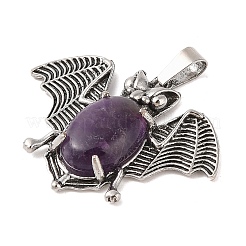Natural Amethyst Pendants&nbsp;G-G871-02AS-01