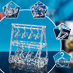 1 Set Transparent Acrylic Earring Display Stands&nbsp;EDIS-PH0001-30