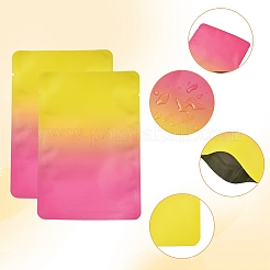 50Pcs 4 Style Two Tone Rectangle Plastic Zip Top Gift Bags&nbsp;OPP-FS0001-19A-1