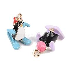 Alloy Enamel Pendants&nbsp;ENAM-A012-11G