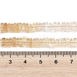 Heated Natural Citrine Beads Strands&nbsp;G-Z152-F01-01