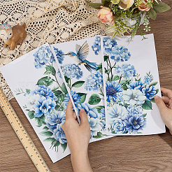 3 Sheets 3 Styles PVC Waterproof Decorative Stickers&nbsp;DIY-WH0404-582