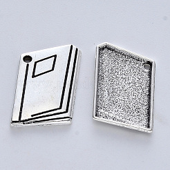 Tibetan Style Alloy Pendants for Teachers' Day&nbsp;TIBE-R316-002AS-RS