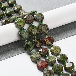 Natural Dragon Blood Jasper Beads Strands&nbsp;G-NH0004-007
