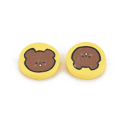 Handmade Polymer Clay Cabochons&nbsp;CLAY-N006-134