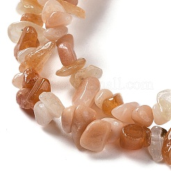 Natural Pink Aventurine Beads Strands&nbsp;G-E607-A13
