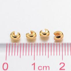 Iron Crimp Beads Covers&nbsp;IFIN-H028-NFG-NF
