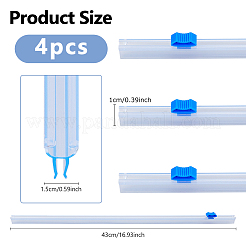 Plastic Reusable Cling Film Slide Cutter&nbsp;AJEW-WH0348-437A