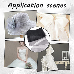 Polyester Mesh Fabric&nbsp;DIY-WH0504-269A