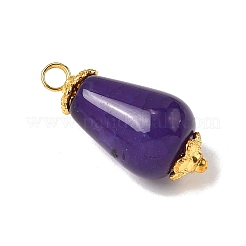 Natural Crackle Agate Pendants&nbsp;PALLOY-JF04424-03
