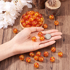 Resin Imitation Amber Beads&nbsp;CRES-TA0001-17