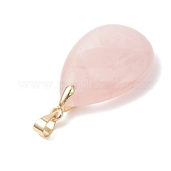 Natural Rose Quartz Pendants&nbsp;PALLOY-JF04954