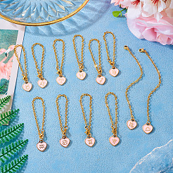 1 Set Alloy Enamel Wine Glass Charms&nbsp;HJEW-TA0001-16B