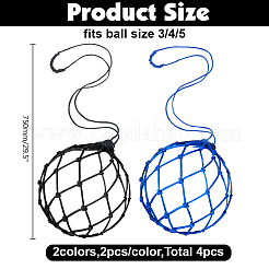 4Pcs 2 Colors Nylon Ball Net Bag&nbsp;OFST-AR0001-02
