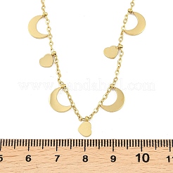 304 Stainless Steel Bib Necklaces for Women&nbsp;NJEW-A065-01A-G