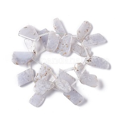 Natural Blue Lace Agate Beads Strands&nbsp;G-I329-01