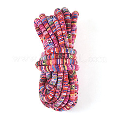 5M Ethnic Style Nylon Braided Round Cords&nbsp;OCOR-TA0003-21C