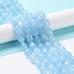 Natural White Jade Beads Strands&nbsp;G-E614-B01