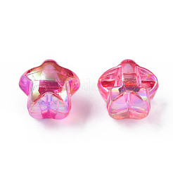 1-Hole Transparent Acrylic Buttons&nbsp;MACR-S373-129-C
