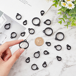 30Pcs 3 Style Silicone Pendant&nbsp;SIL-GF0001-19